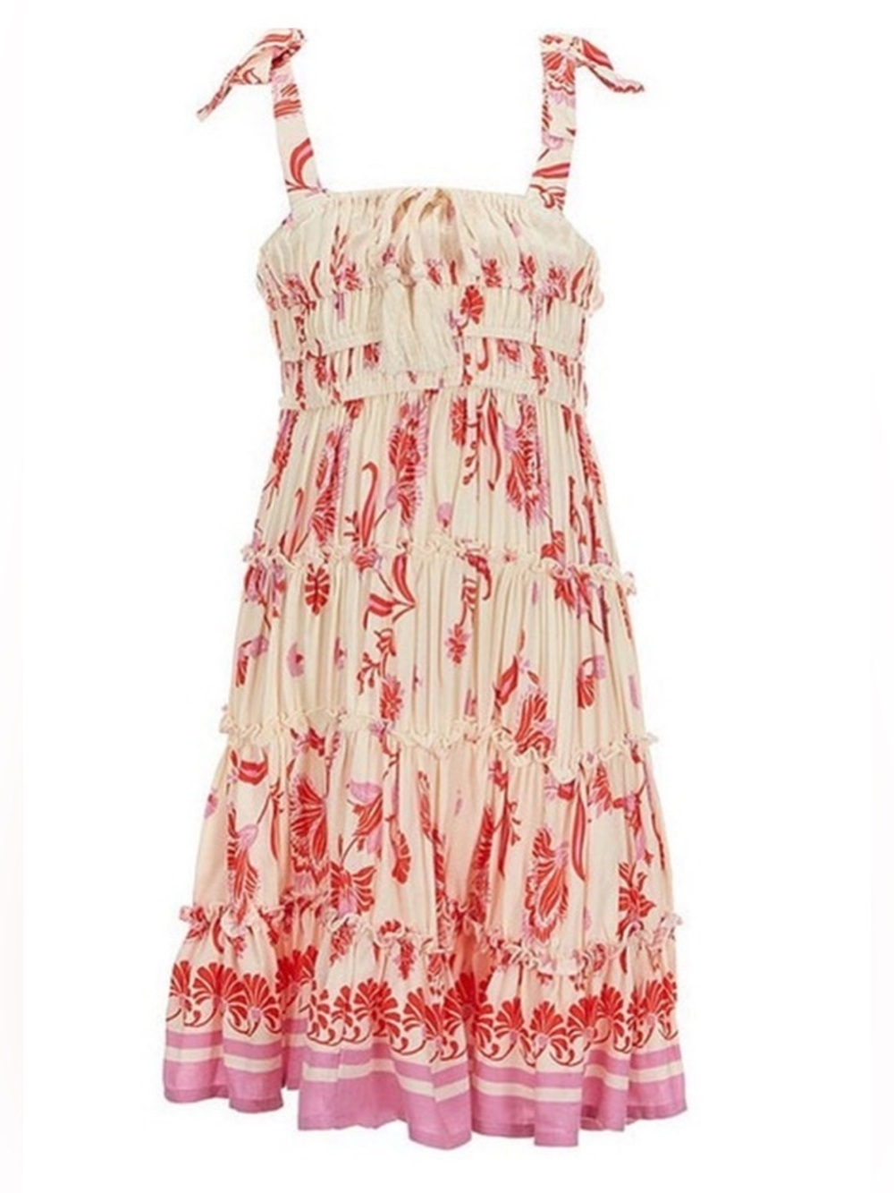 Chelsea & Violet NWT tie shoulder floral dress, XL